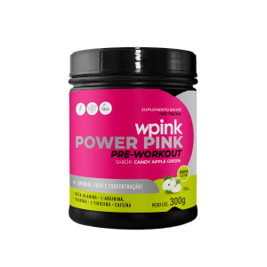 super power pink de maça verde - pré-treino – 300g