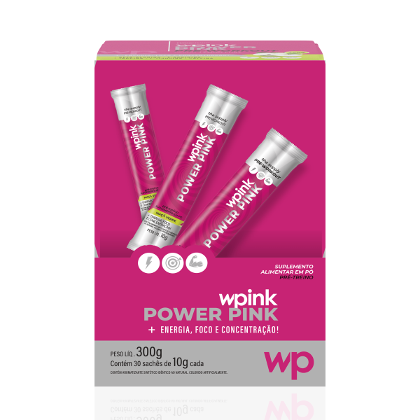 power pink de maçã verde - pré-treino – 300g - Imagem 3