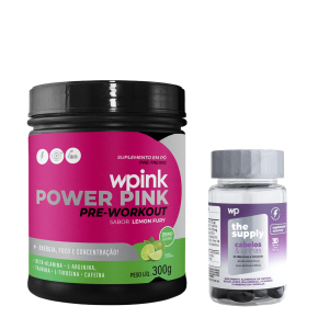 Super power pink de limão 300g + cabelos e unhas - wp