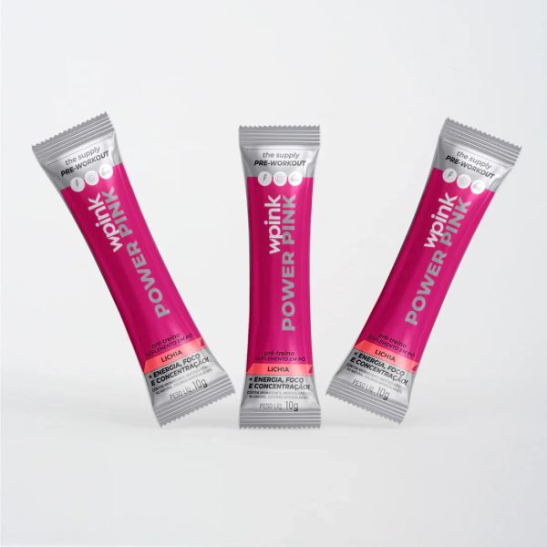 power pink de lichia - pré-treino – 300g - Imagem 2