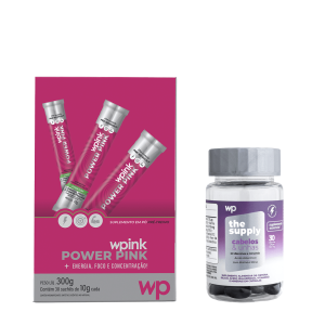 Power pink de limao - pré-treino – 300g + cabelos e unhas - wp