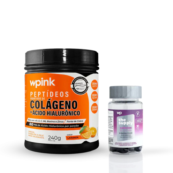 Kit Colágeno laranja + Cabelos e Unhas - wp