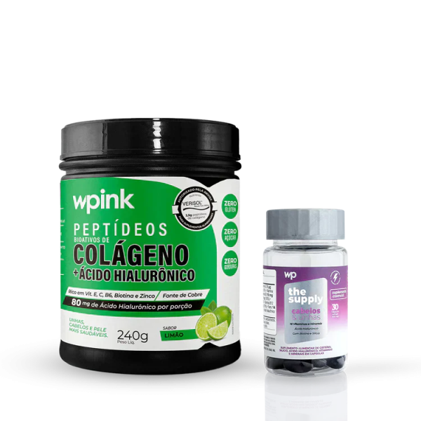 Kit Colágeno limão + Cabelos e Unhas - wp