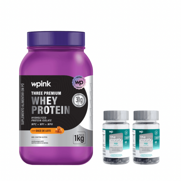 Three premium whey protein doce de leite – 1 kg + 2 wp ultra- wp