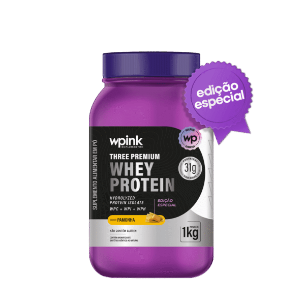 three premium whey protein pamonha 3W - (1kg) - wp